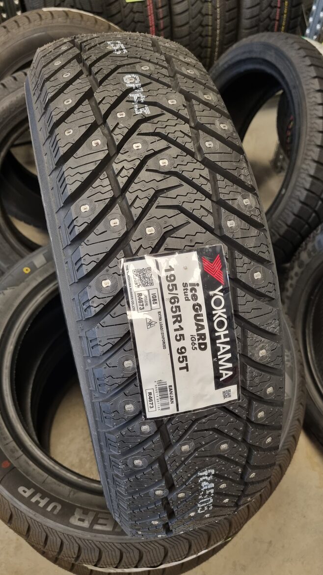 195/65R15 Yokohama IG65 FS ar šipiem